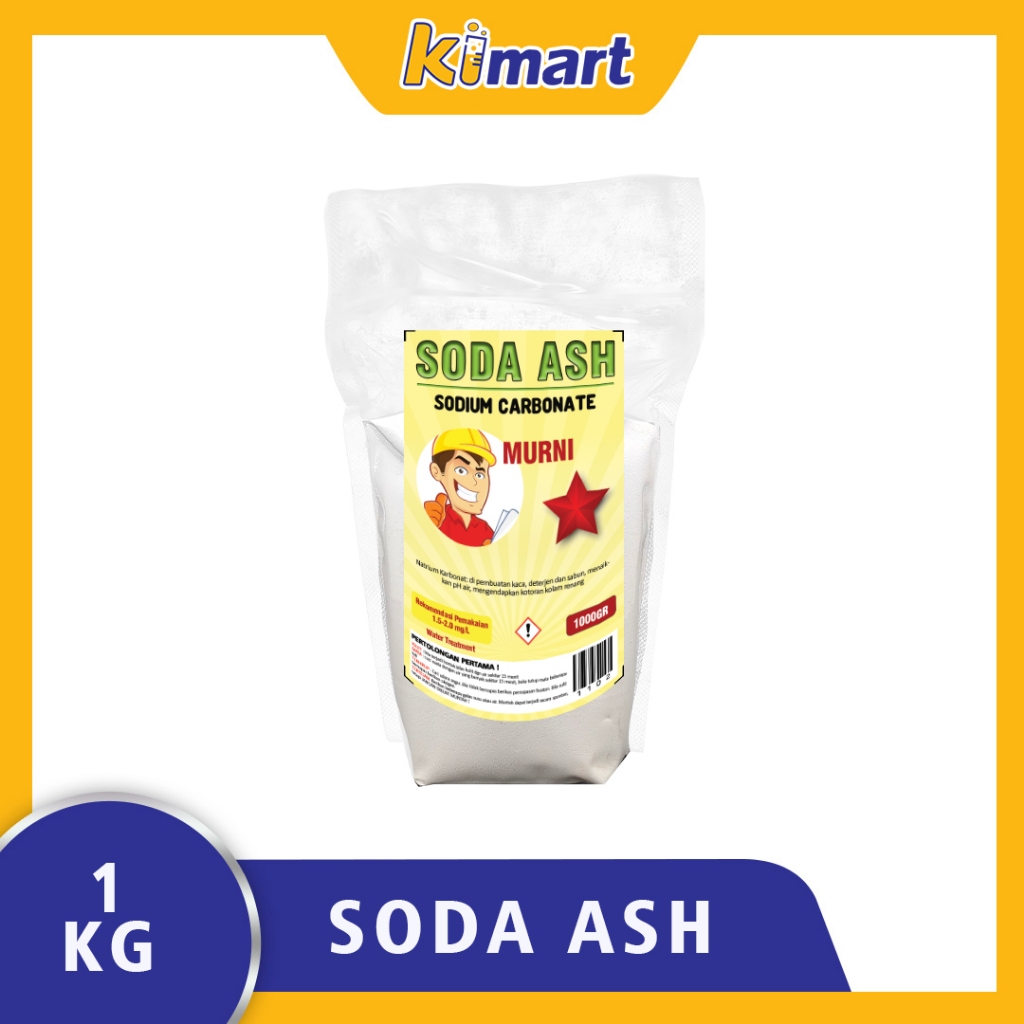 

KIMART Soda Ash Abu Sodium 1kg