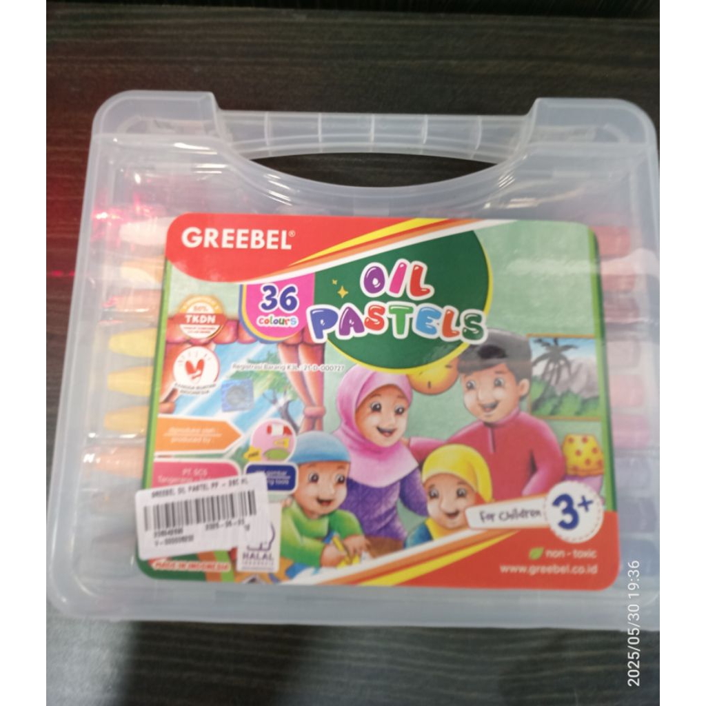 

Greebel oil pastel isi 36