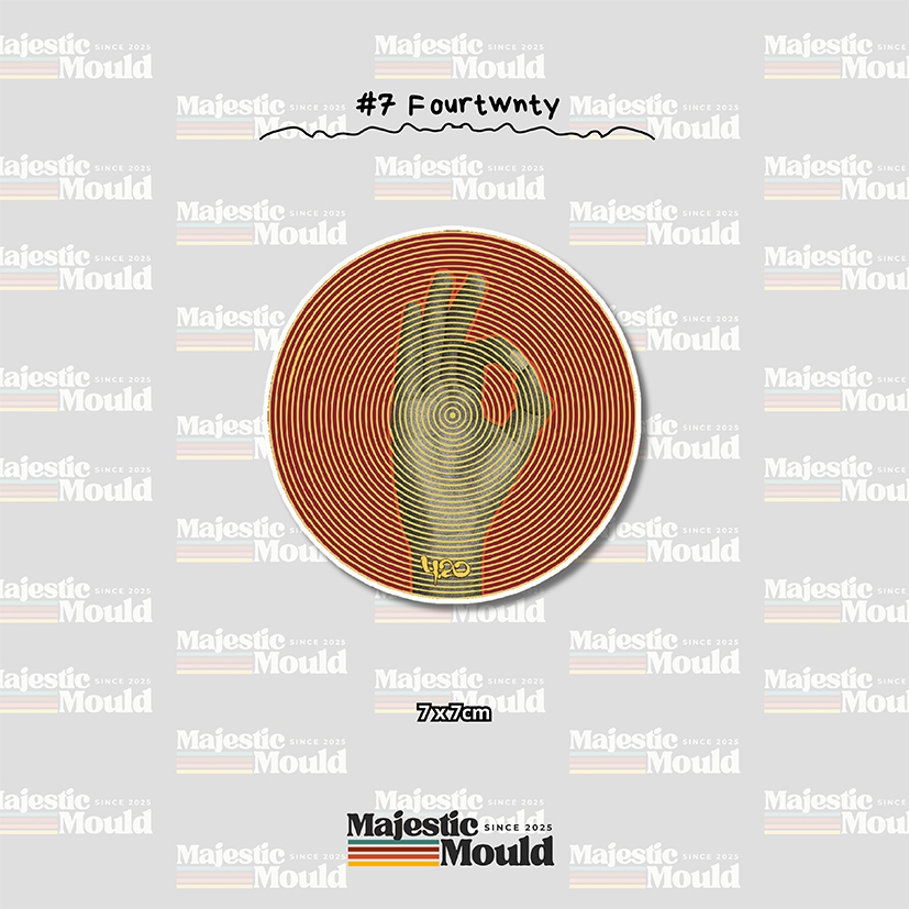 

#7 Fourtwnty – Stiker Band Vinyl Glossy | Tahan Air & Luntur (Laptop/Helm/Tumbler/dan media lainnya)