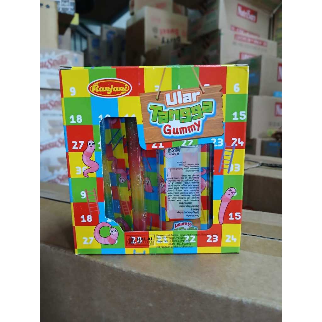 

Permen ular tangga gummy (Ecer )