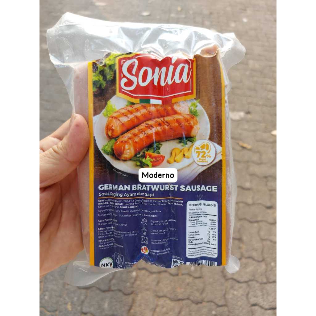 

Sosis SONIA German Bratwurst Sausage 325gr