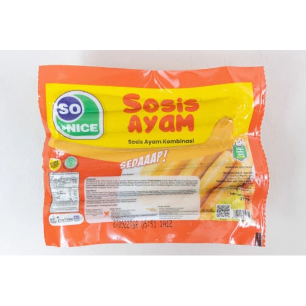 

SO NICE SOSIS 375GR