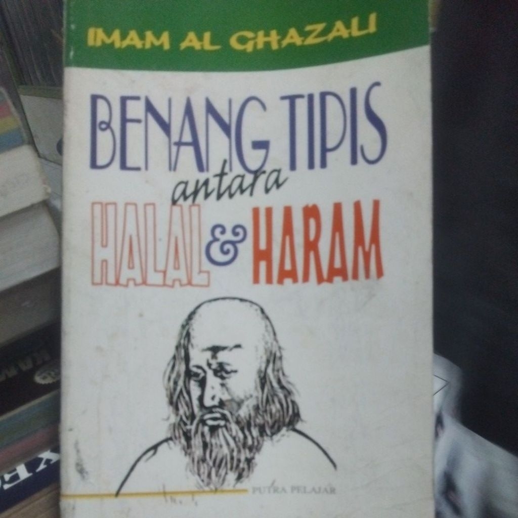 Buku benang tipis antara halal dan haram/ bekas