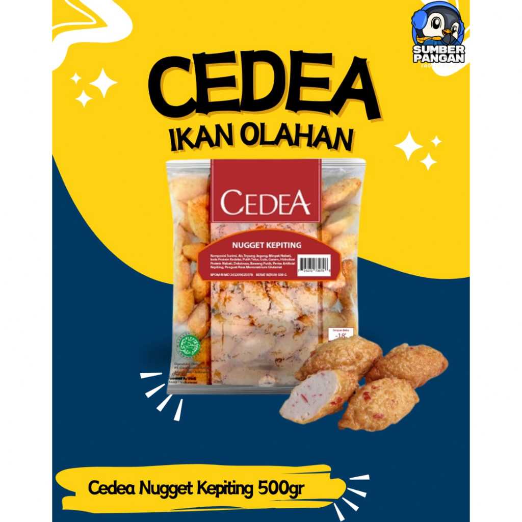 

Cedea Nugget Kepiting 500gr