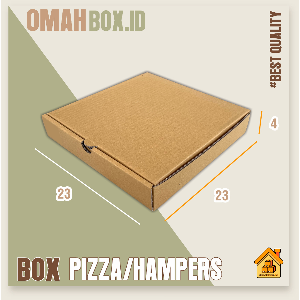 

Box Pizza/Hampers 23x23x4 cm | kardus pizza | box pizza | kemasan pizza | box gift | box hampers | box baju | box kaos | box unik | box murah | Box Gift | Box aksesoris | Box Souvenir | Box Baju | Box Hijab | box Kado | box Hampers warna