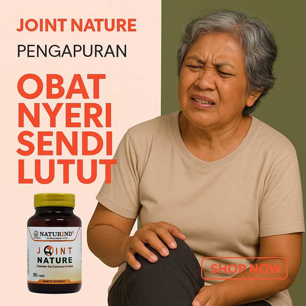 JOINT NATURE obat Sakit lutut Dengkul Kopong Pengapuran Tulang sendi