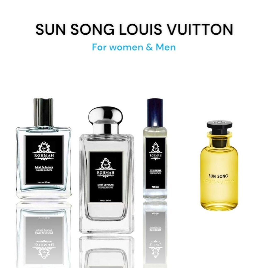 Parfum Louis Vuitton Sun song Unisex Kualitas Extrait by Rohmah Parfum.