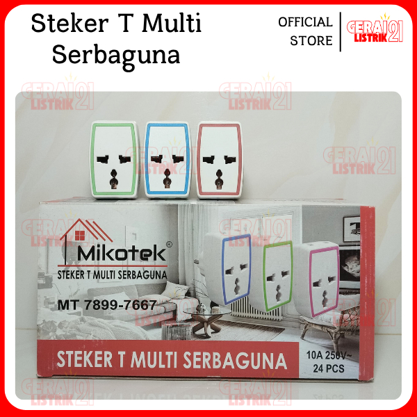 GL21 - Steker T Multi Universal Merk Mikotek