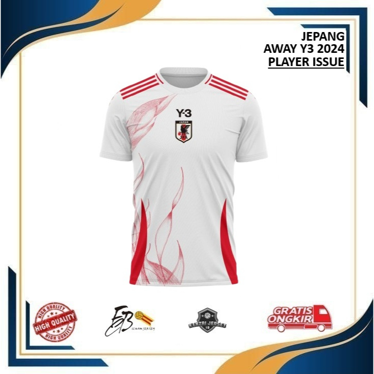 JERSEY BOLA PLAYER ISSUE JEPANG AWAY 2024 HIGH QUALITY