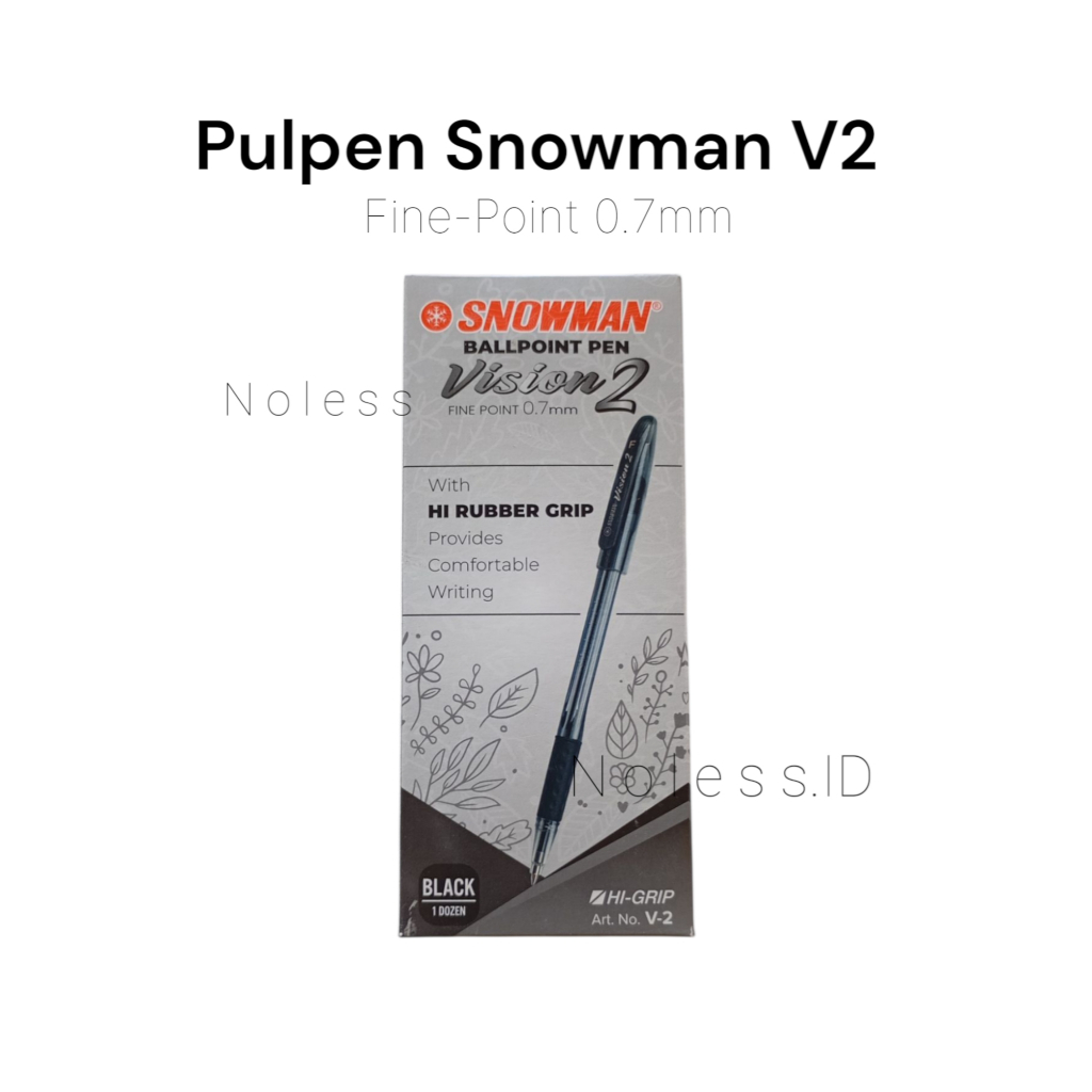 

NL (1 biji) Pen Snowman V2 semi-gel / Pulpen Kantor dan Sekolah berkualitas