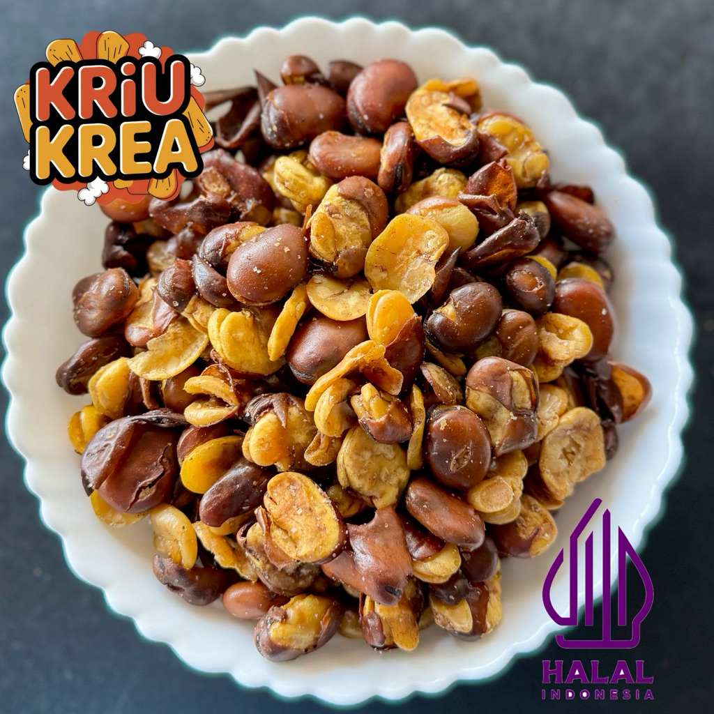 

Kacang koro kulit 1kg gurih asin Snack Camilan
