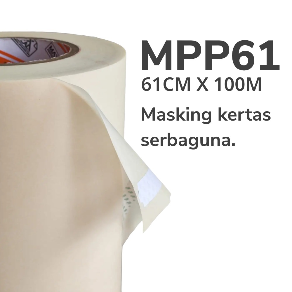 

MPP61 Maxdecal Transfer Tape Paper 61cm x 100m Masking Kertas Serbaguna