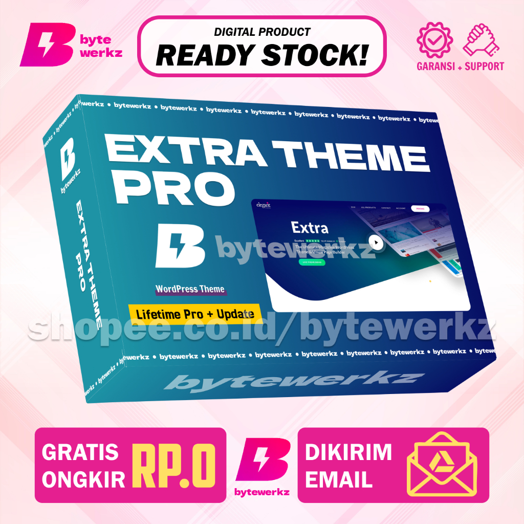 EXTRA THEME PREMIUM WP THEME - TEMA NEWS MAGAZINE WORDPRESS LIFETIME + UPDATE