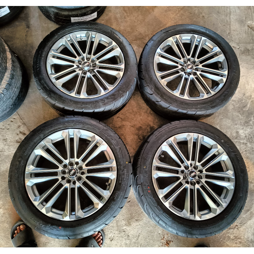 VELG SECOND ALKANI HSR R18 RING 18 +BAN 235 50 COCOK AVANZA INNOVA ALPHARD RUSH CRV HRV DLL