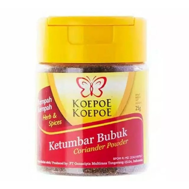 

KOEPOE KOEPOE KETUMBAR BUBUK 25 G - BUMBU DAPUR