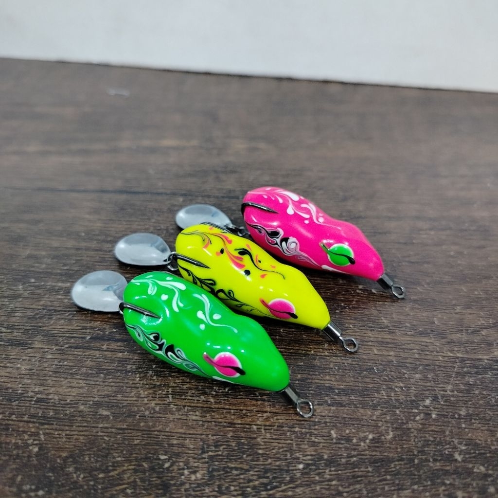 SOFT FROG CURUT AKANG LURE 4,5CM