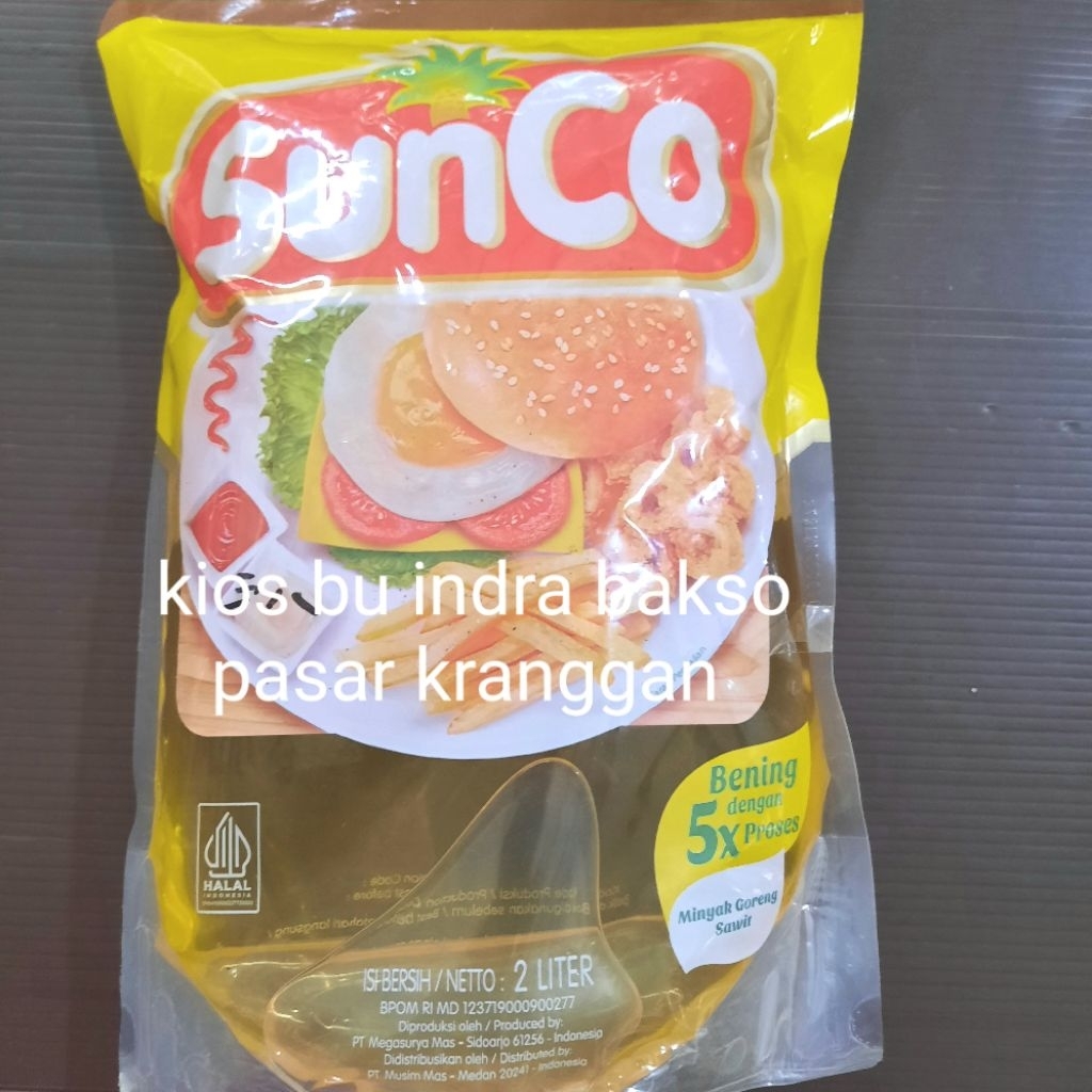 

minyak goreng sawit sunco 2 liter pouch