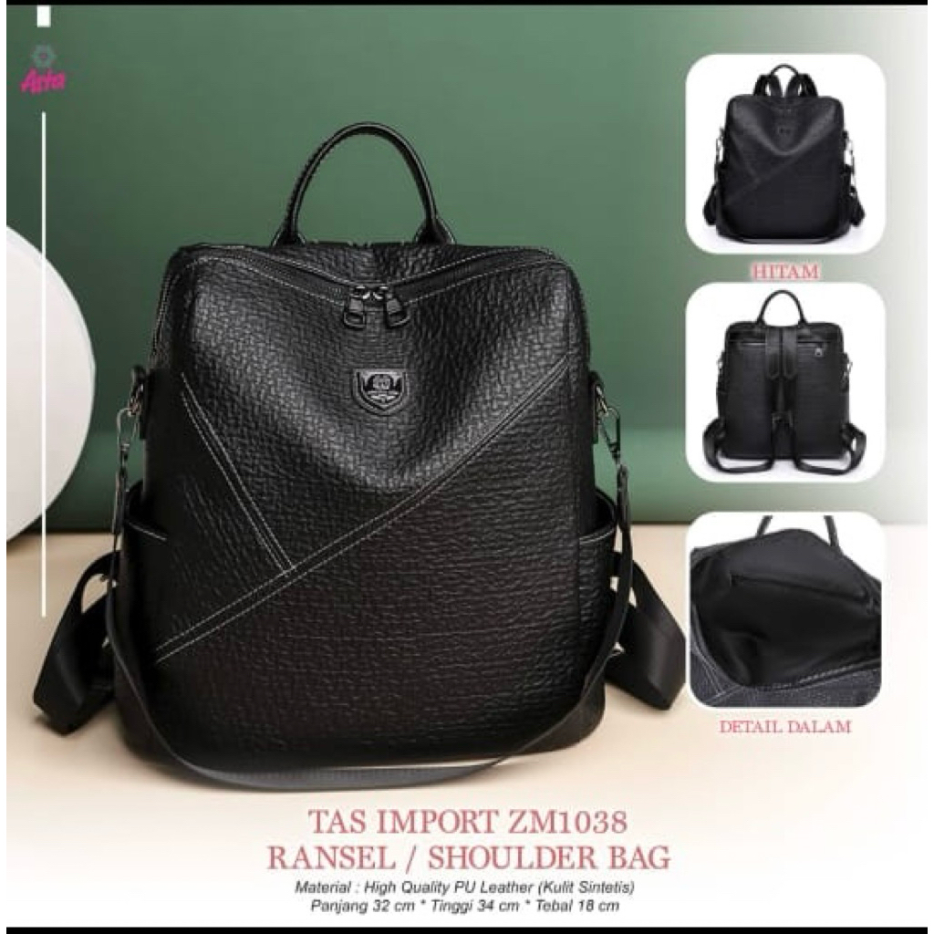 Tas IMPORT by ASTA • tas ransel dan SLEMPANG