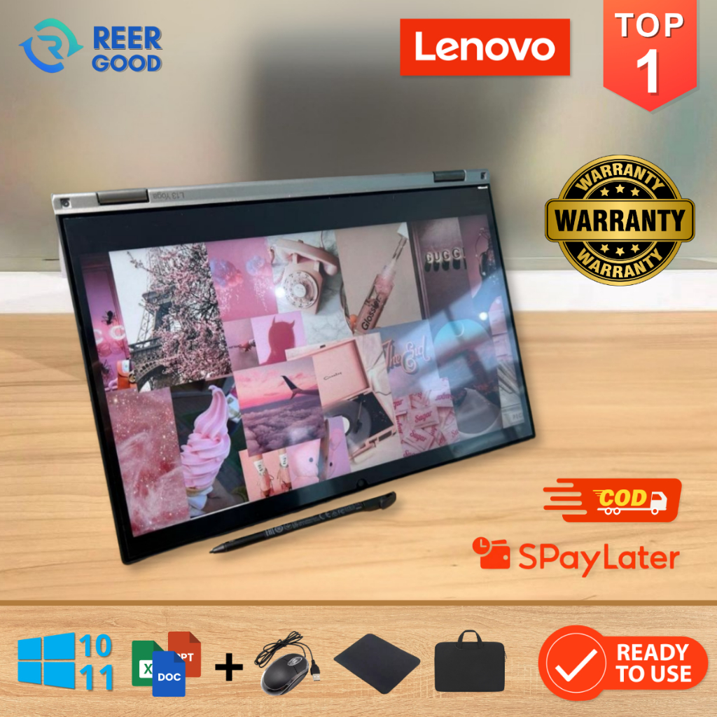 Laptop Lenovo Yoga L13 I5 GEN 10 / YOGA X13 I5 GEN 10 INCLUDE STYLUS PEN SECOND BERKUALITAS BERGARAN