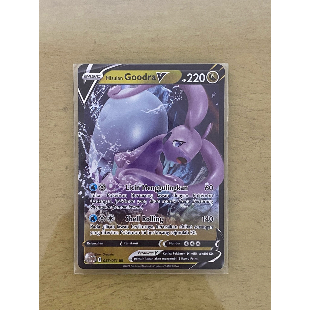 preloved pokemon card Goodra
