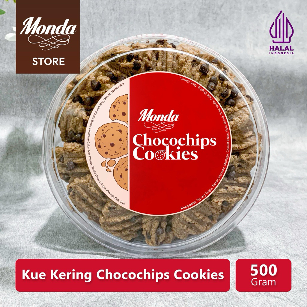 

Kue Kering Chocochips Cookies Monda