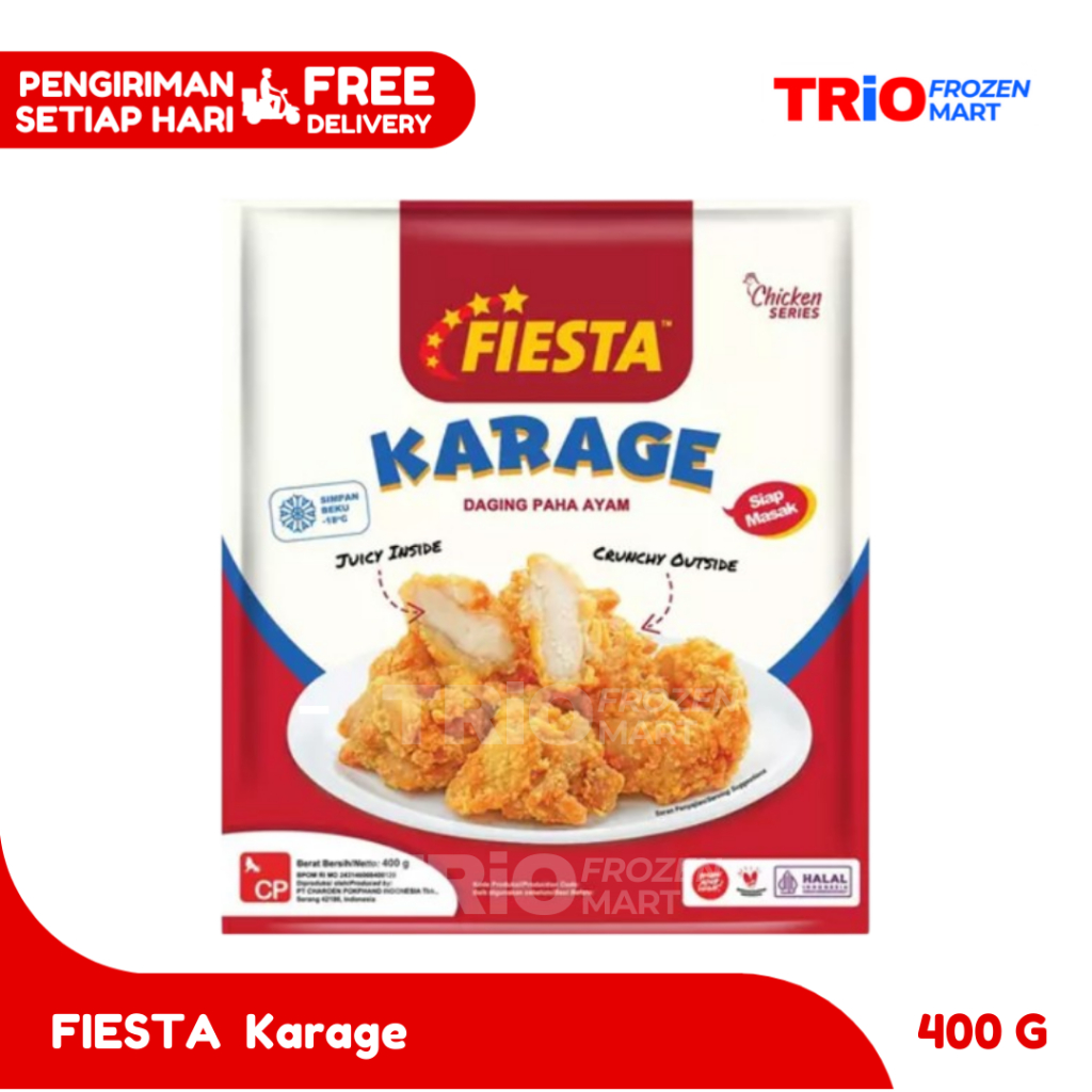 

Fiesta Karage 400gr KEMASAN BARU