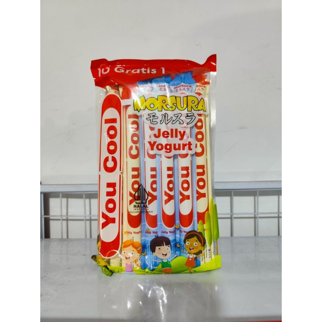 

Jelly Yogurt Morsura (1 Pack isi 10+1 pcs)