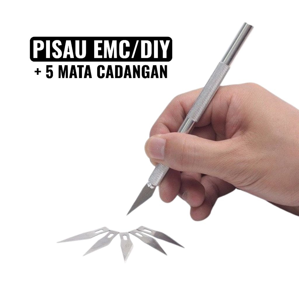 

Pisau EMC DIY Multifungsi Knifezer Crafting Art Knife