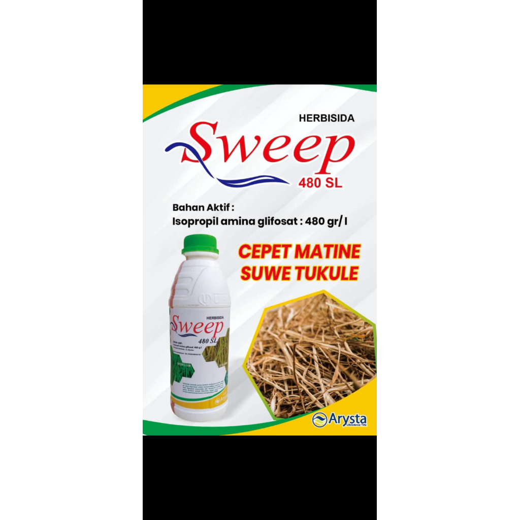 Herbisida Sweep 480SL kemasan 1lt / GLIFOSAT 480SL
