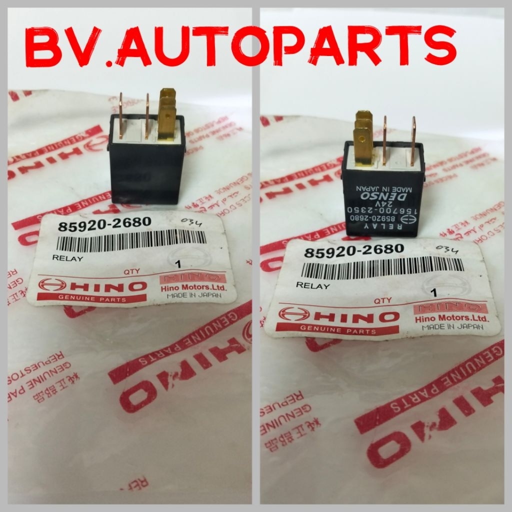 RELAY LAMPU 24VOLT K5 HINO LOHAN BEST QUALITY