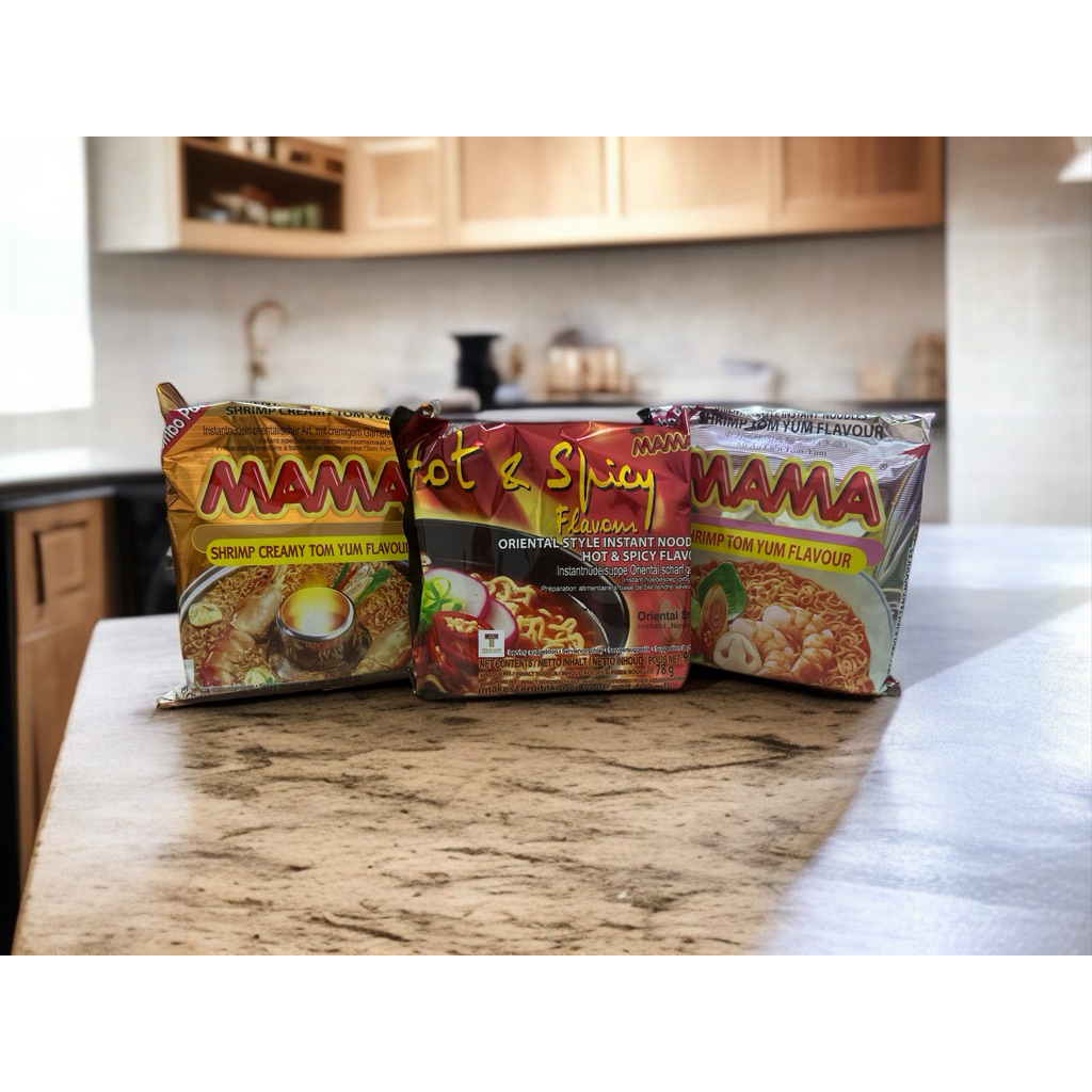 

Mama Shrimp Creamy Tom Yum 90gr Mie Instan Rasa udang