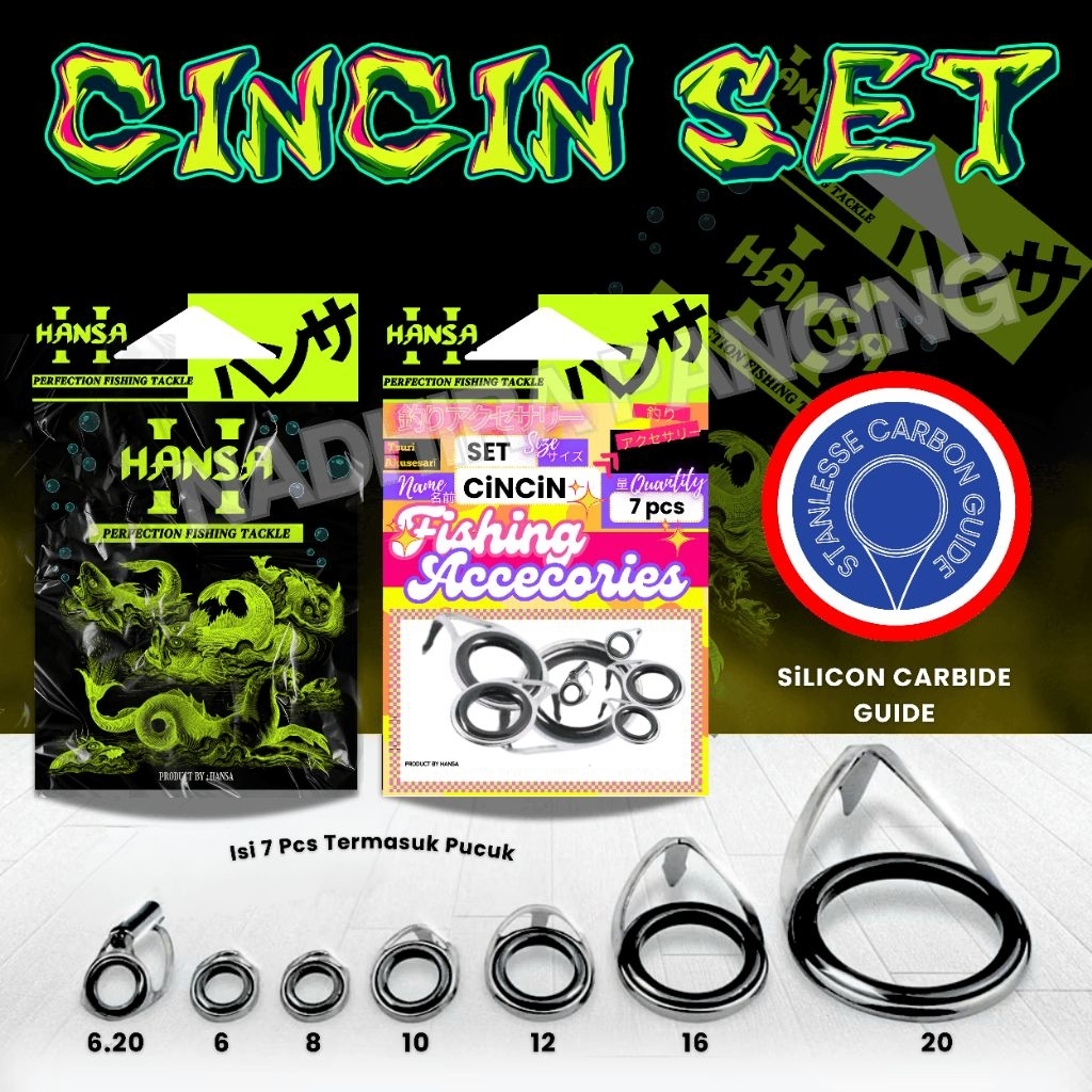 RING SET JORAN GUIDE RING SET CINCIN JORAN CINCIN SET JORAN