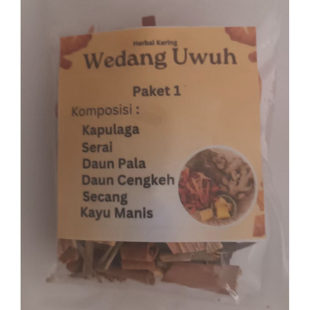 

Paket 1/Wedang Uwuh 5 gr /Rempah Kering