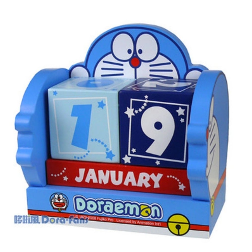 

fujiko pro DORAEMON wooden calendar desktop