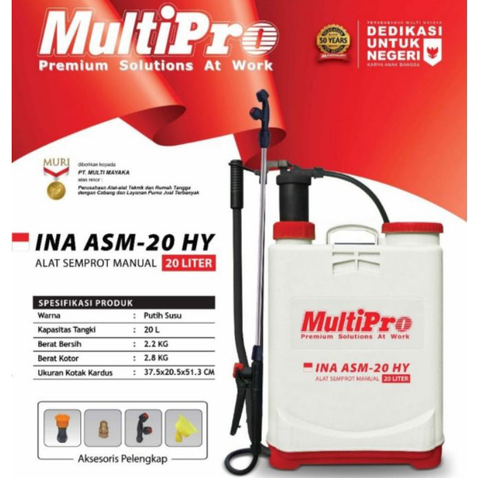 Semprot Hama Manual Multipro 20 Liter - ASM-20HY Sprayer Hama Tanaman