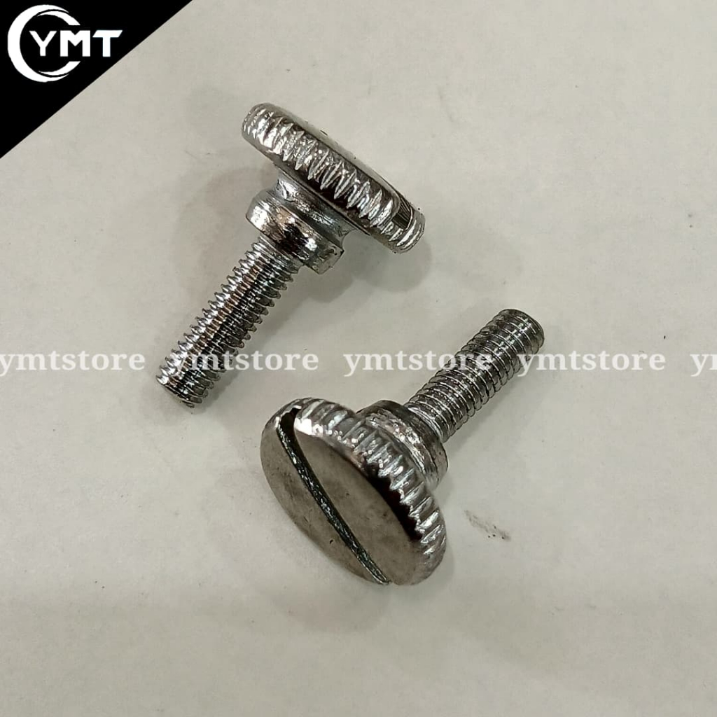 Baut Pengunci Sepatu / Baut Sepatu Baut Corong untuk Mesin Jahit Hitam