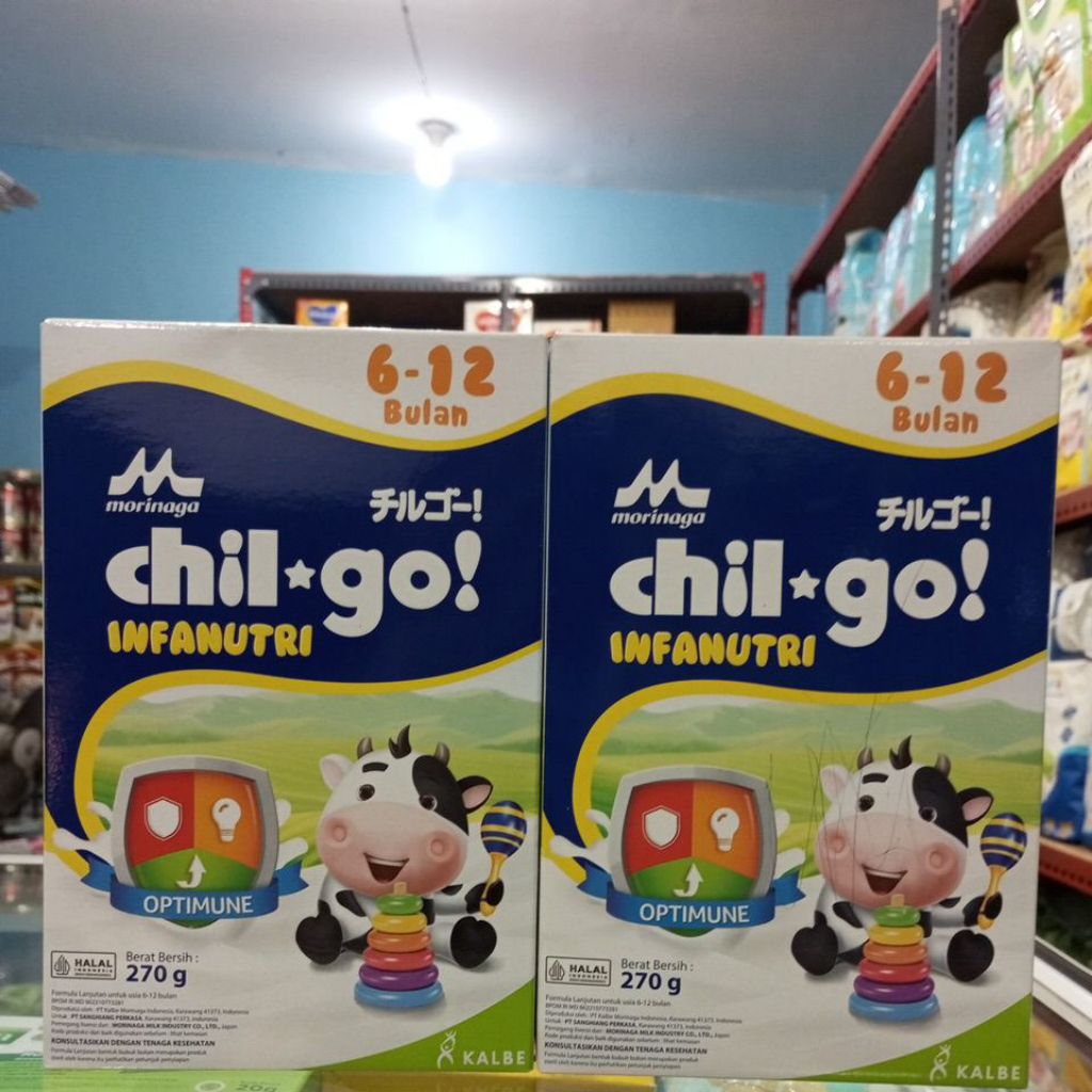 

Morinaga Chil-go! Infanutri usia 6-12 netto 270gram