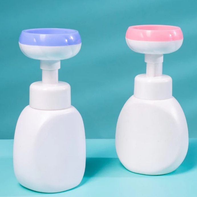 BOTOL TEMPAT SABUN BUSA BENTUK BUNGA/BENTUK SABUN YANG UNIK