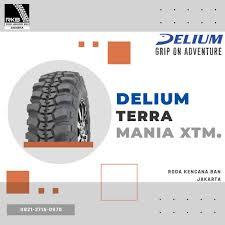 31X10,5-15 - Delium Terra Mania Extreme ukuran 31x10.5 R15 Ban Mobil Offroad