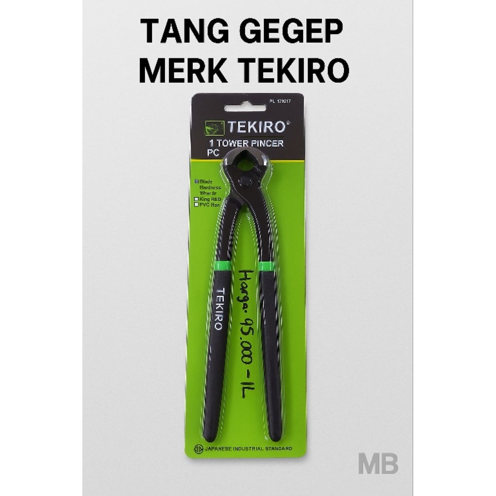 TANG GEGEP MERK TEKIRO