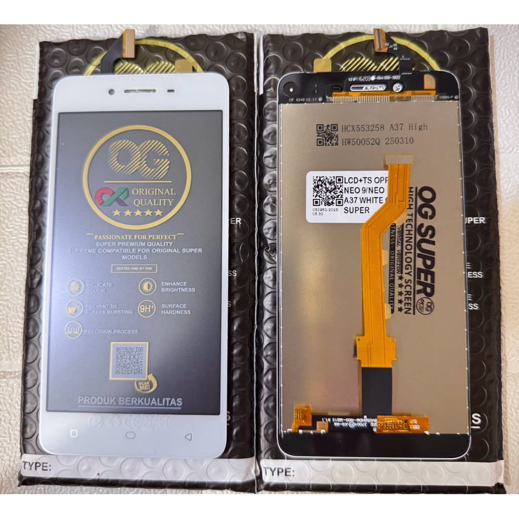 LCD TOUCHSCREEN OG SUPER OPPO A37 / A37F / NEO 9 1SET PUTIH