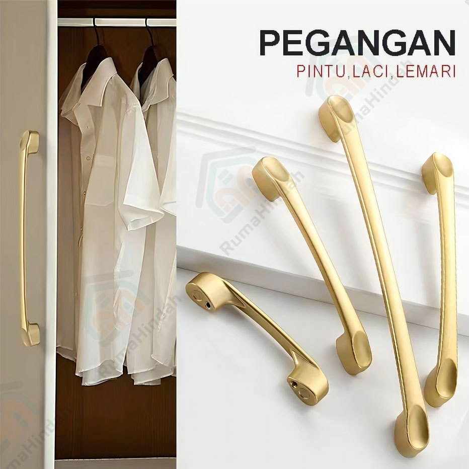 [Rumahindahmall]Handle Pintu Rumah & Handle Lemari - Gagang Pintu Minimalis Pegangan Pintu Kamar Kno