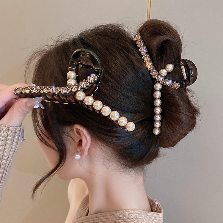Aesthetic - Pearl Hair Claw Hair Accessories Premium Korean Style