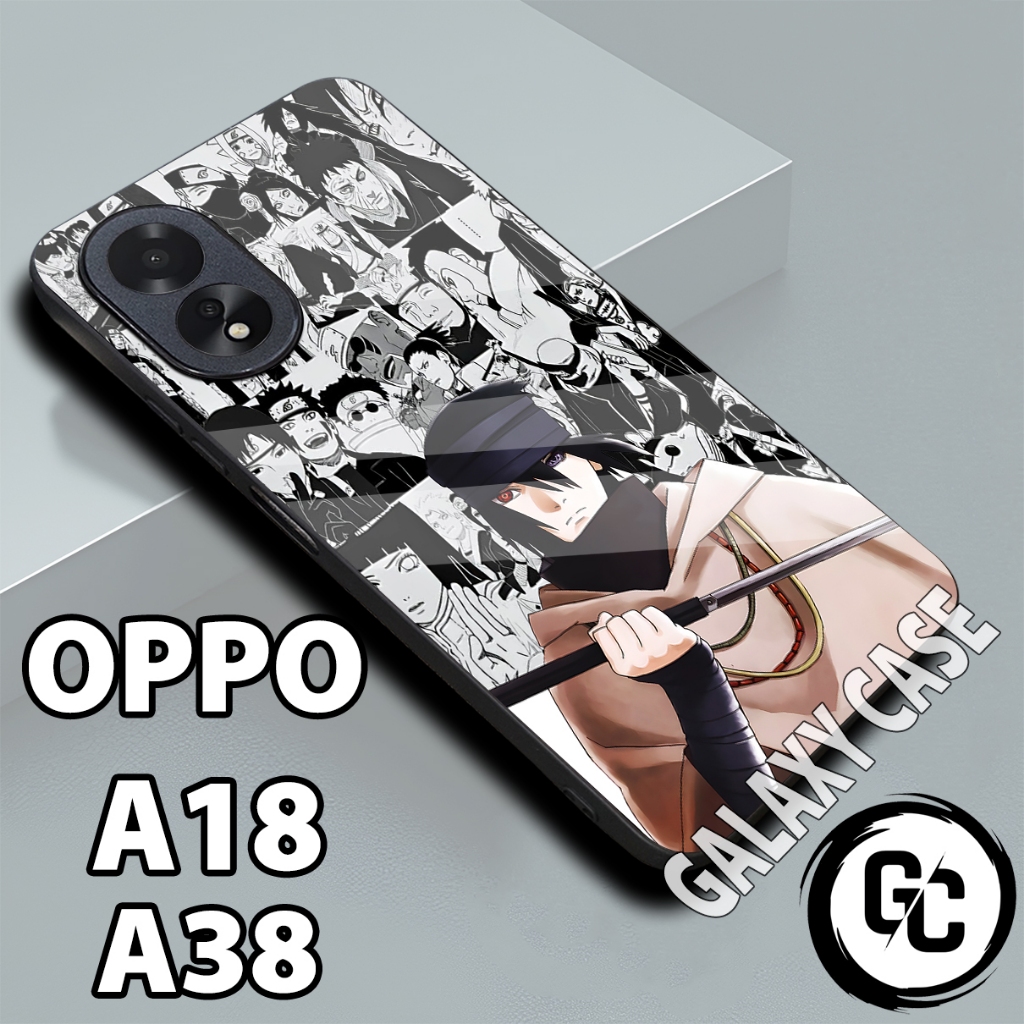 Softcase glossy OPPO A18 A38/case OPPO A18 Anime/case OPPO A38 glitter/casing/CASE OPPO A18 A38