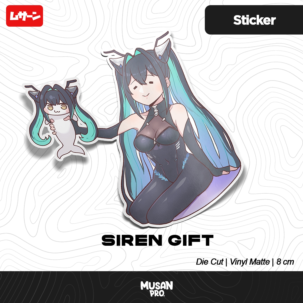 

Sticker - SIREN GIFT - NIKKE - Musan - Fan Merch