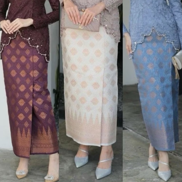 KODE W24I Rok Batik Span Belahan Belakang Bawahan Kebaya Modern Rok Span Kebaya Wisuda Terbaru 223