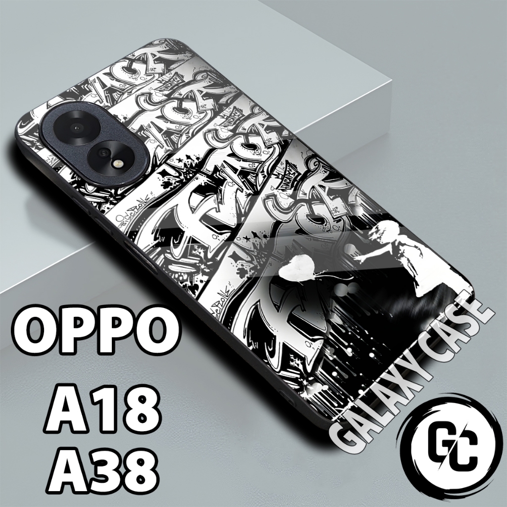 Softcase glossy OPPO A18 A38/case OPPO A18 Cowok/case OPPO A38 glitter/casing/CASE OPPO A18 A38
