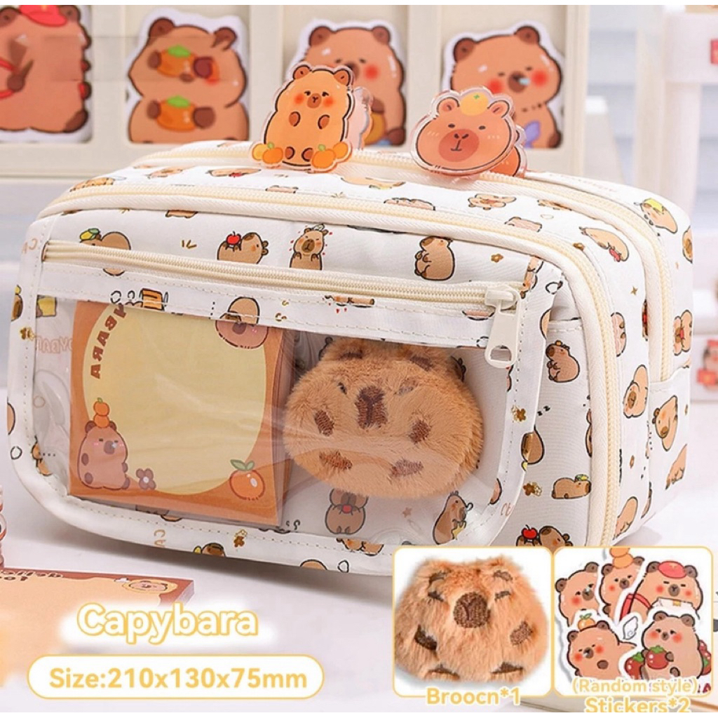 

Pouch tempat pensil CAPYBARA