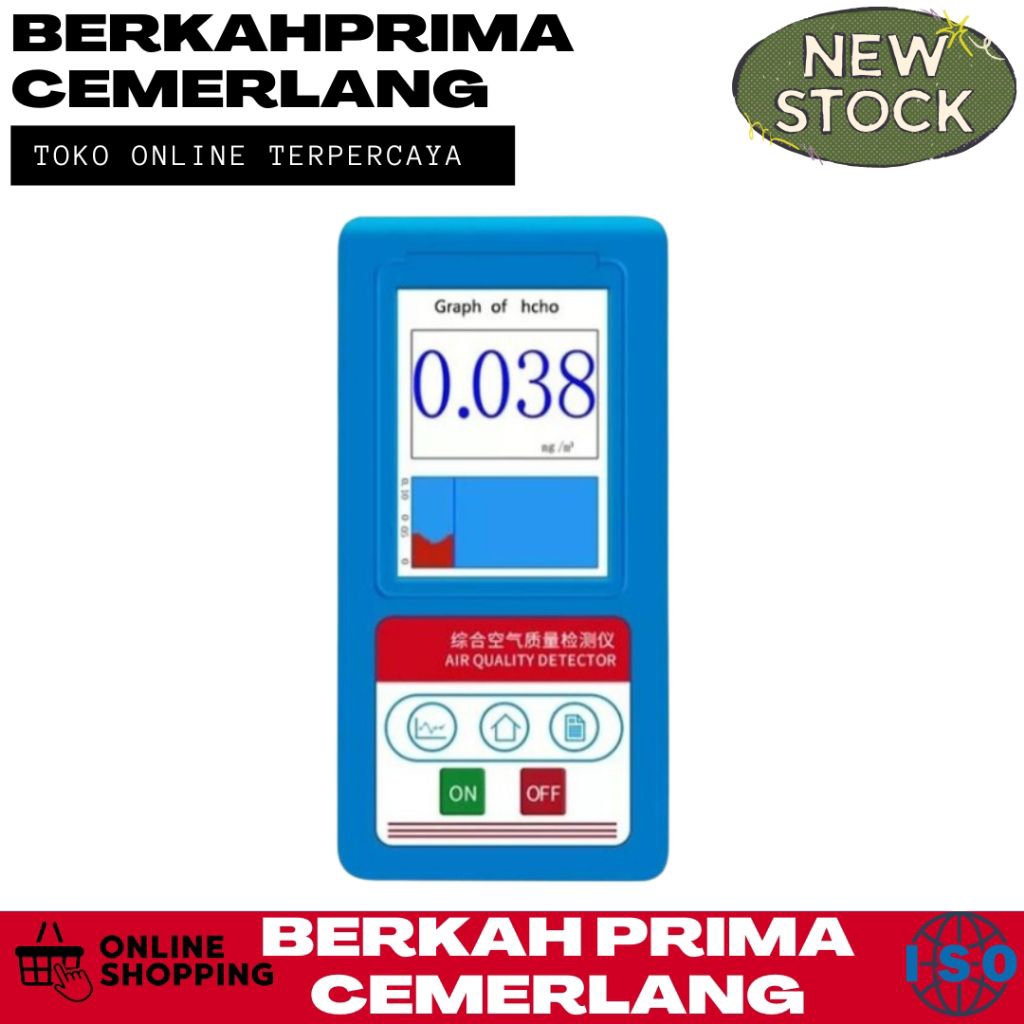 PM1.0 PM2.5 PM10 HCHO TVOC air monitor Gas Detector Formaldeyde