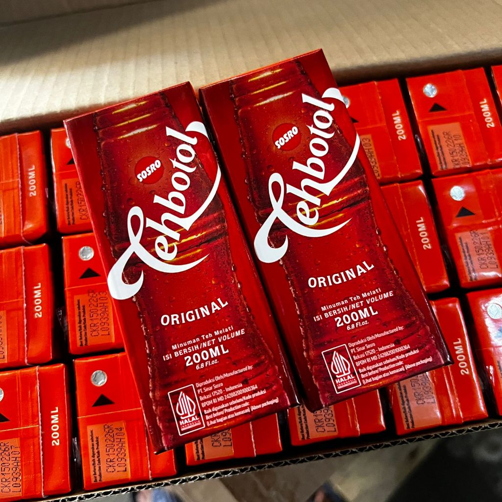 

Jual Teh Botol Sosro Kotak 200ML 1 Dus isi 24 Pcs